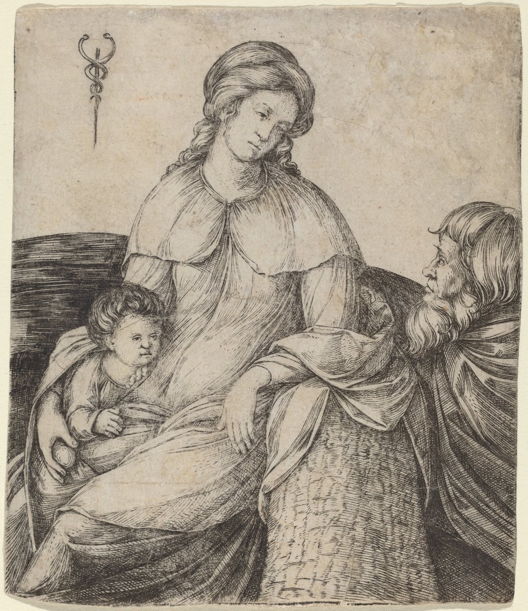 Sagrada Família, c. 15081509. de Jacopo de Barbari