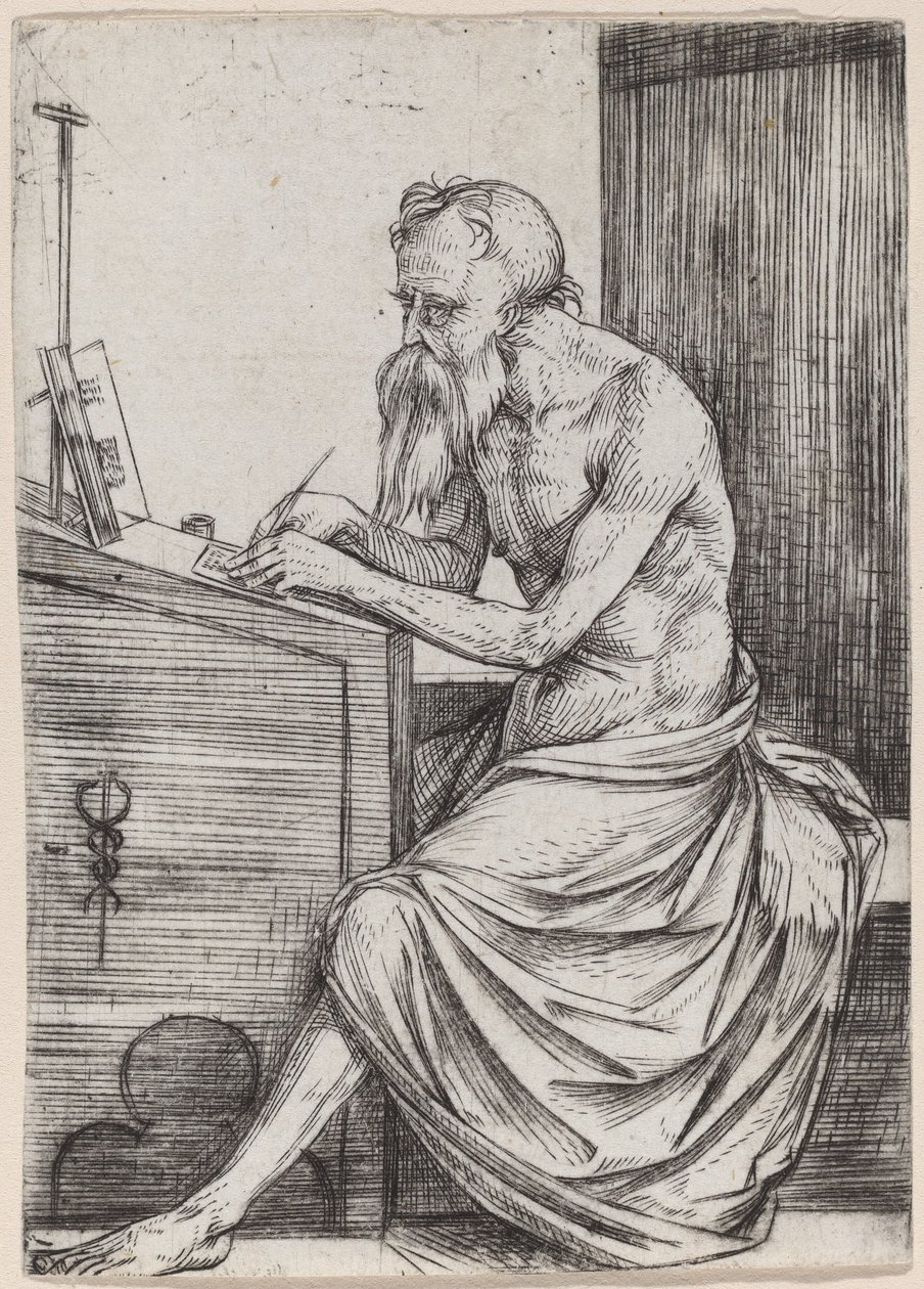 São Jerônimo, c. 15011504. de Jacopo de Barbari