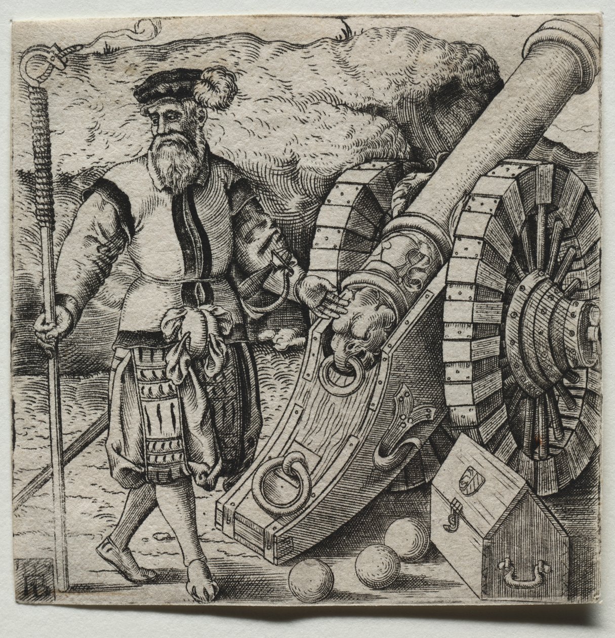 O artilheiro de Jacopo de