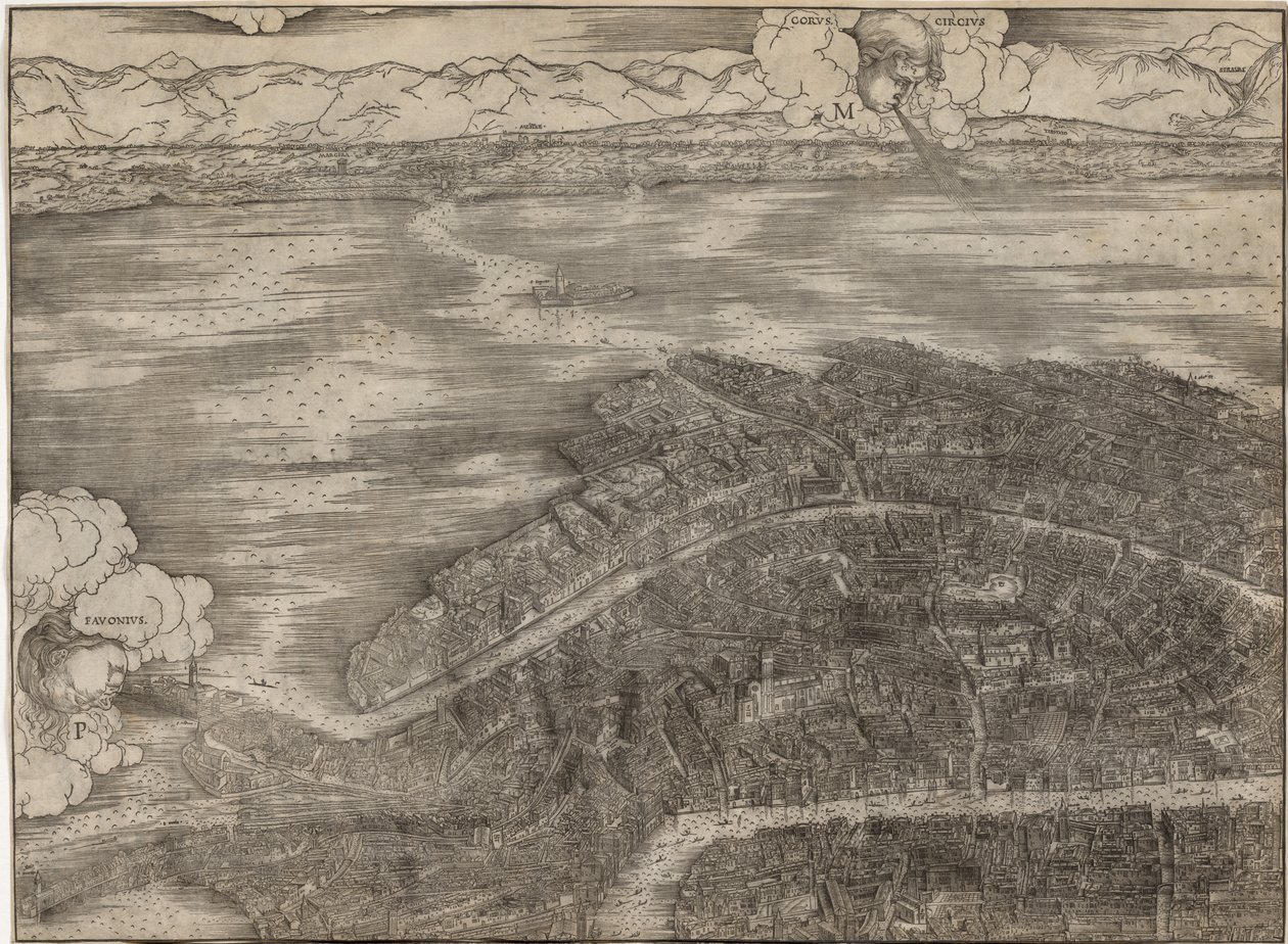 Vista de Veneza de Jacopo de
