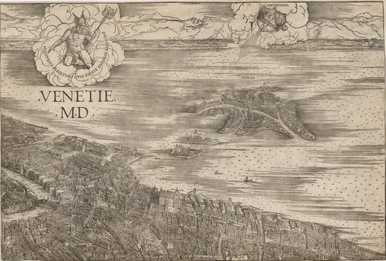 Vista de Veneza de Jacopo de
