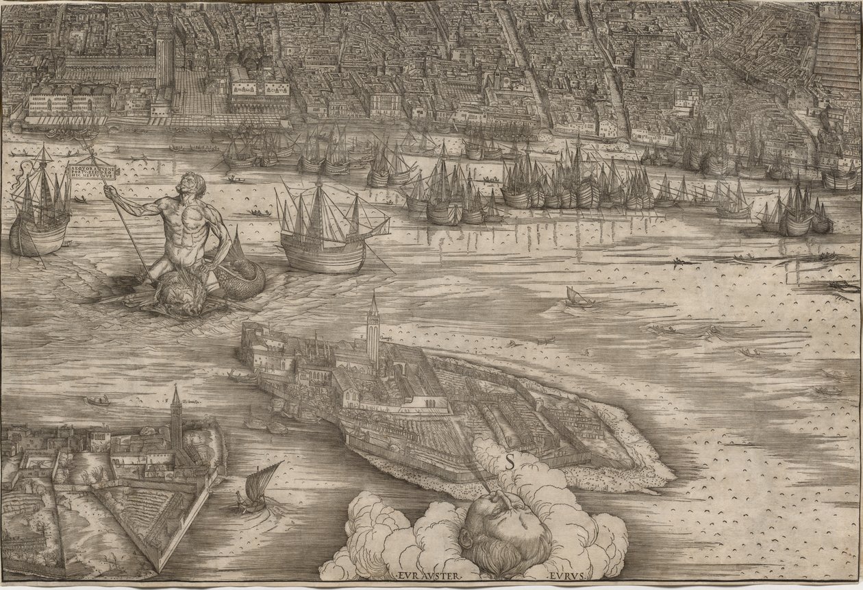 Vista de Veneza de Jacopo de