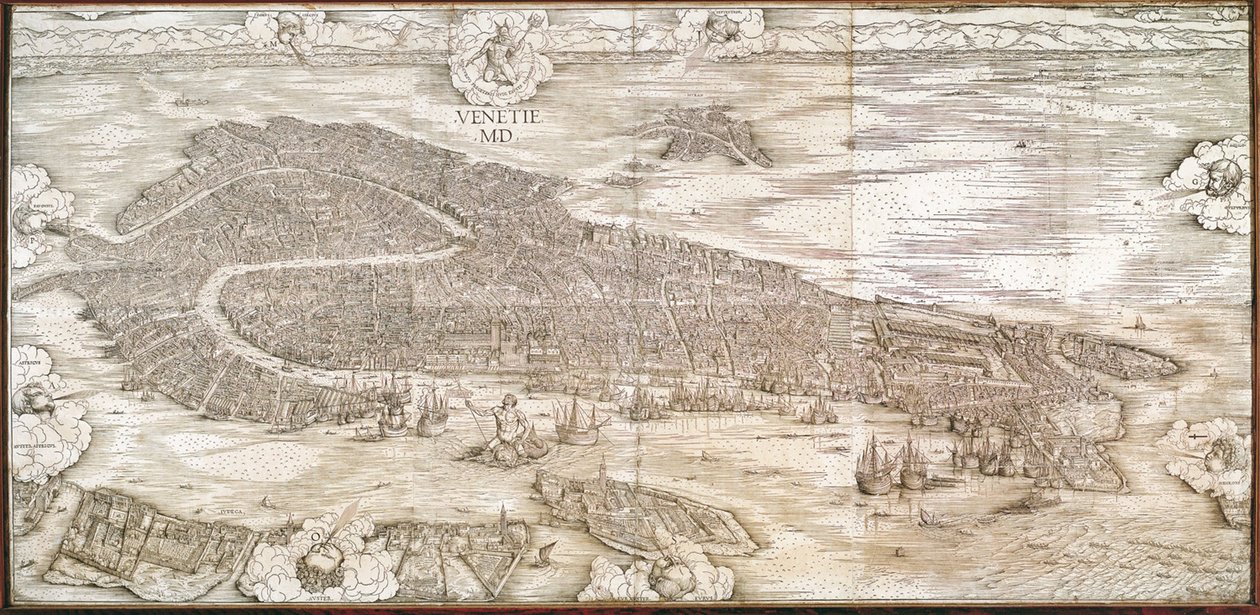 Vista de Veneza de Jacopo de