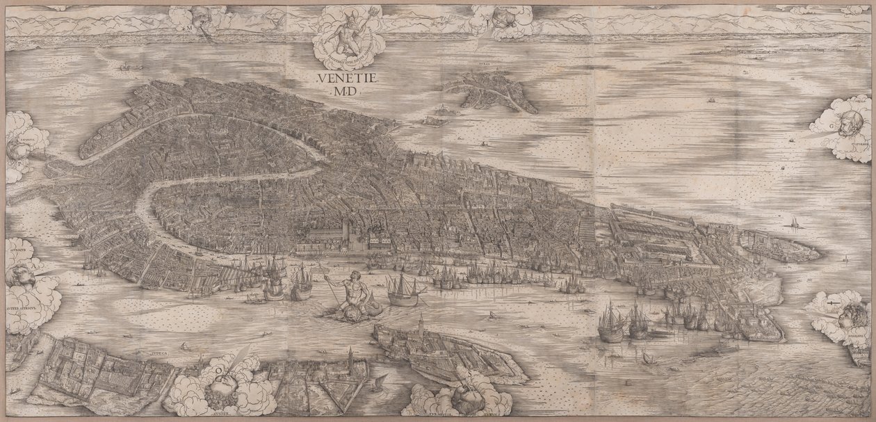Vista de Veneza de Jacopo de