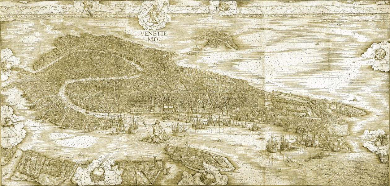 Vista de Veneza de Jacopo de