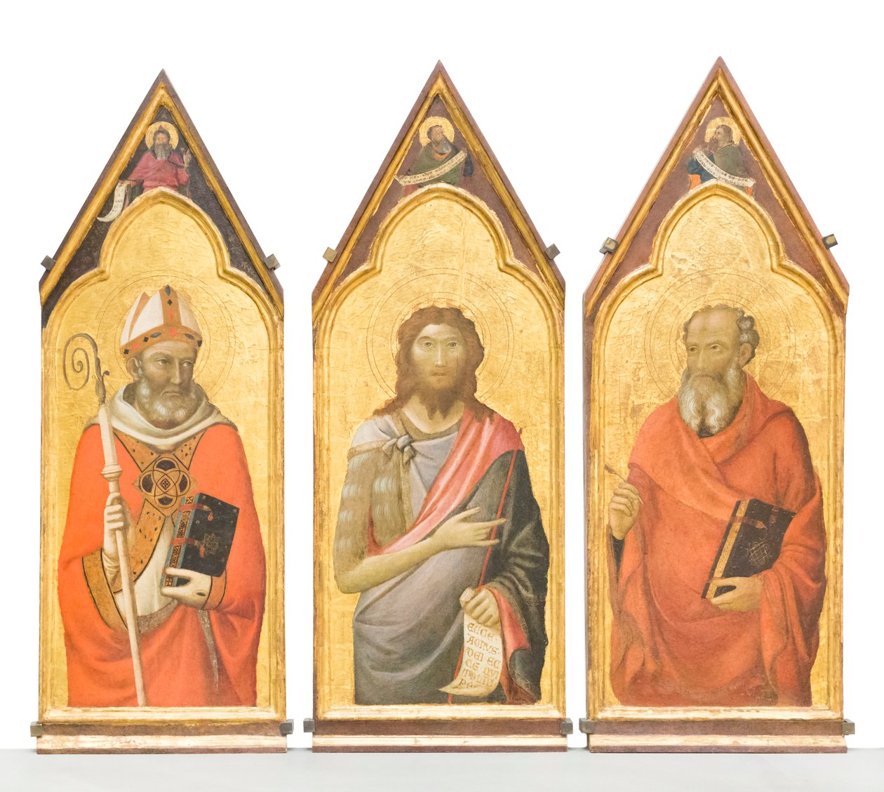 São João Baptista, São João Evangelista, São Giles de Jacopo del Casentino