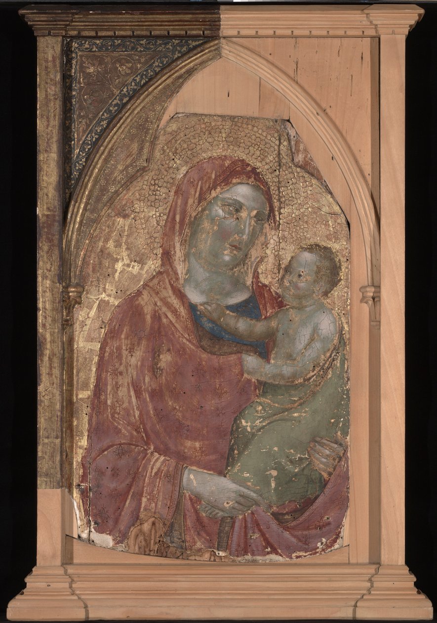 Virgem e o Menino de Jacopo del Casentino