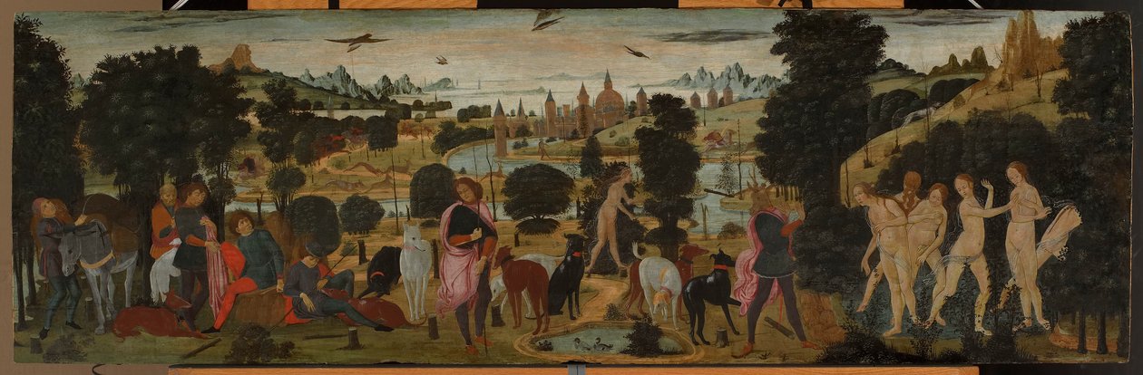 Diana e Actaeon de Jacopo del Sellaio
