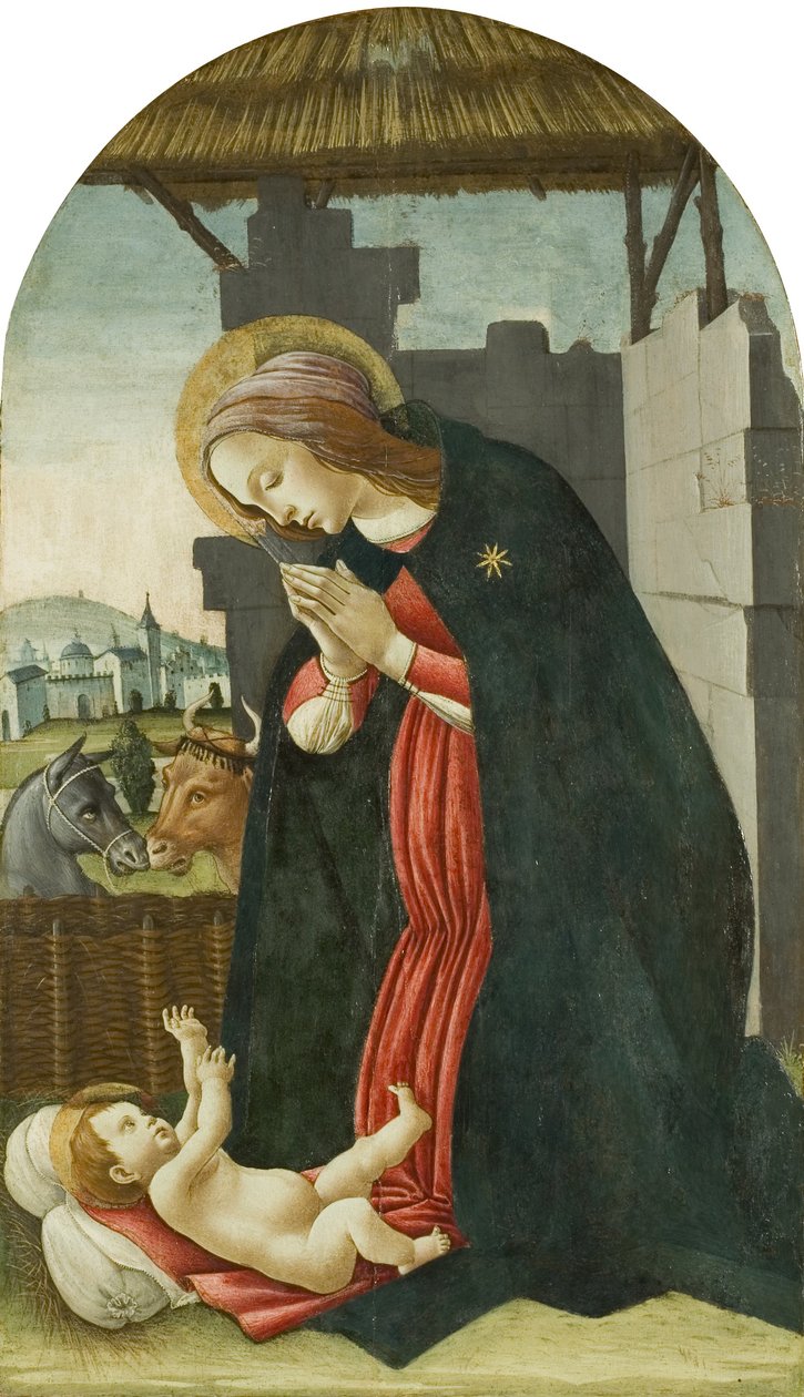 Madonna e Criança de Jacopo del Sellaio