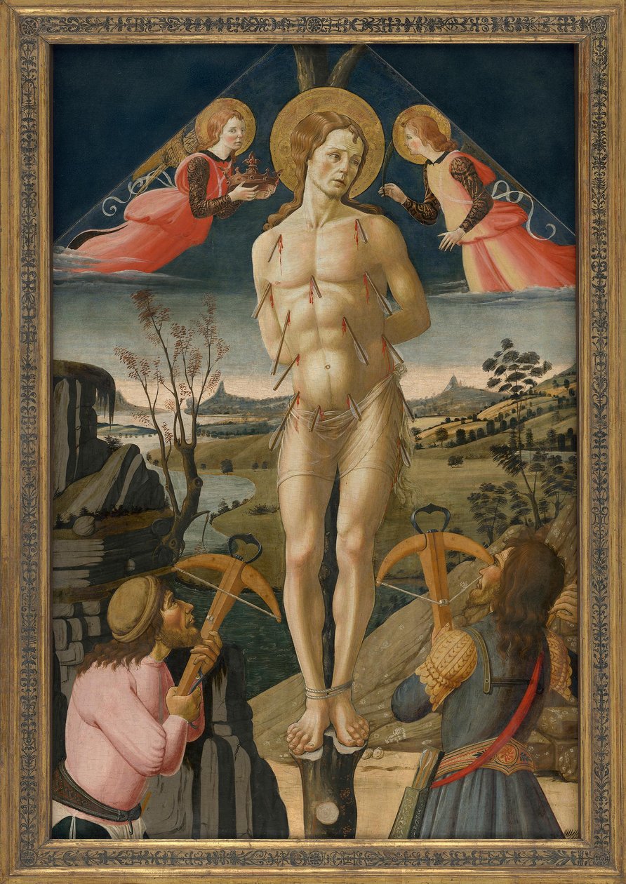 Martírio de São Sebastião de Jacopo del Sellaio