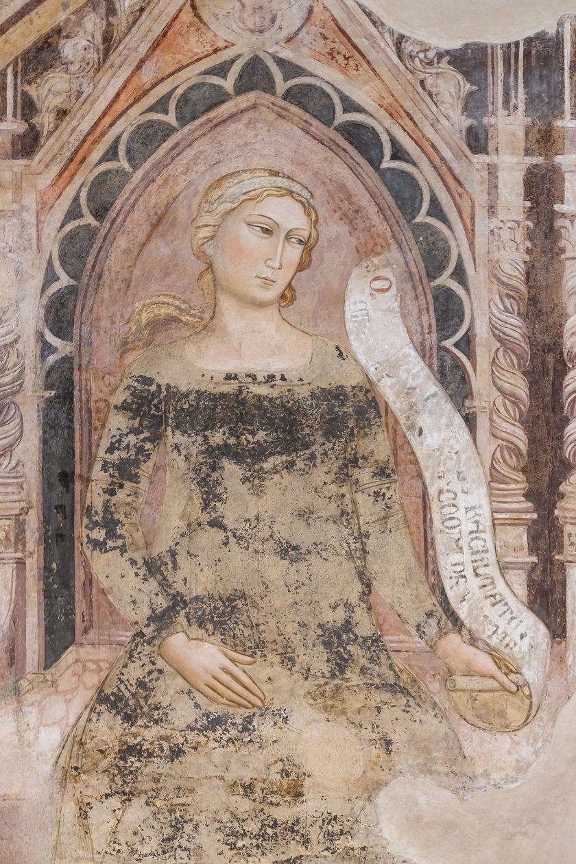 Alegoria da Retórica (fresco) de Jacopo di Cione