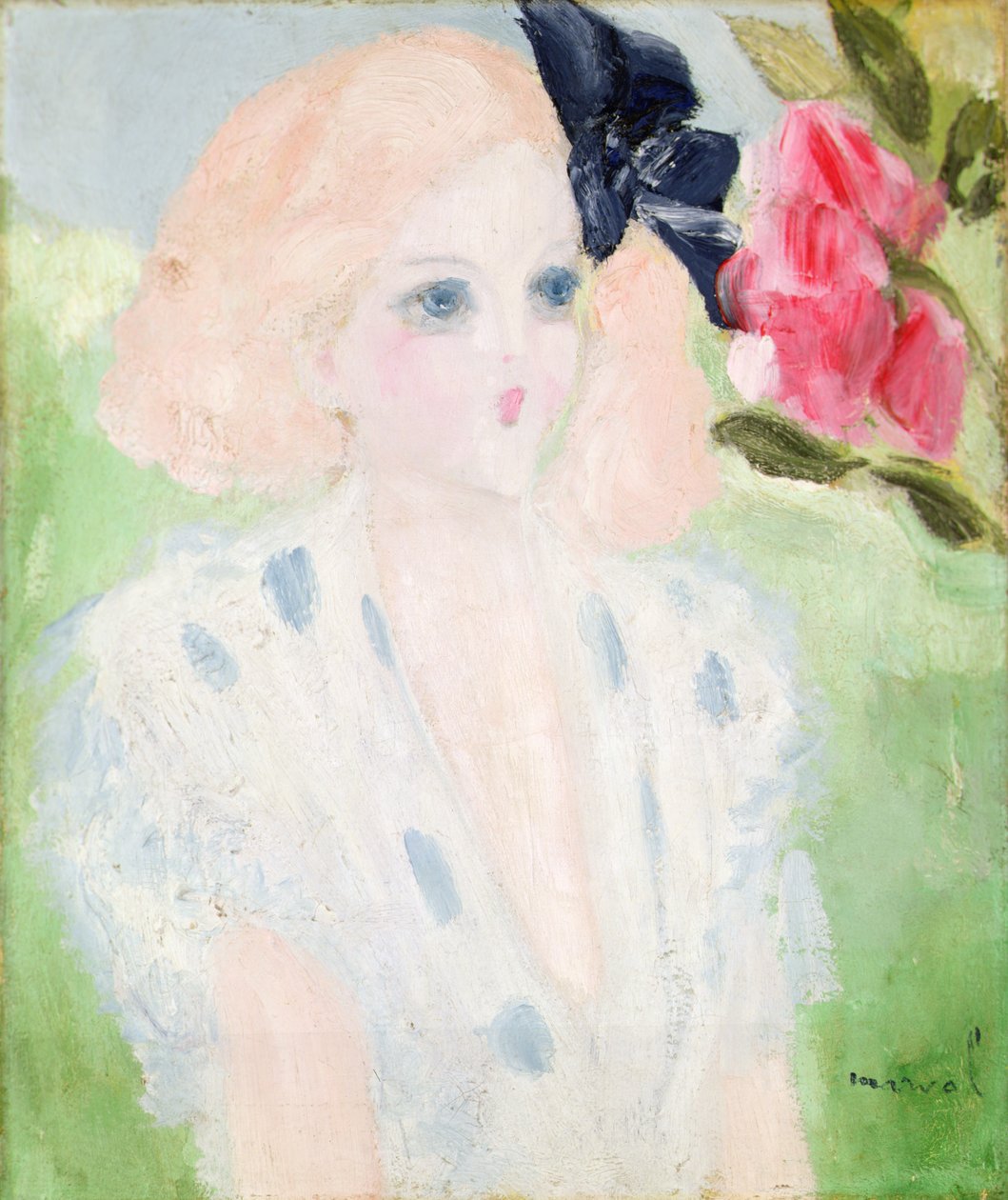 Retrato de Cendrillon, c.1929 (óleo sobre tela) de Jacqueline Marval