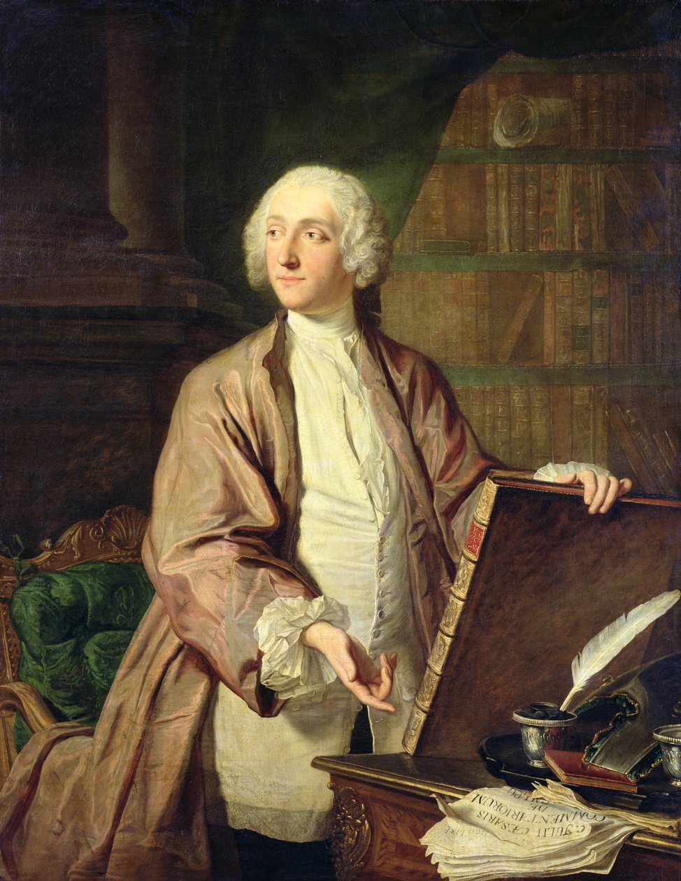 Victor Riquetti (1715-1789), Marquês de Mirabeau, 1743 de Jacques Andre Joseph Camelot Aved