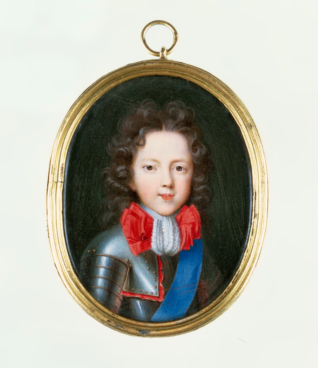 Miniatura de James Stuart, o Velho Pretendente, c.1700 de Jacques Antoine Artaud