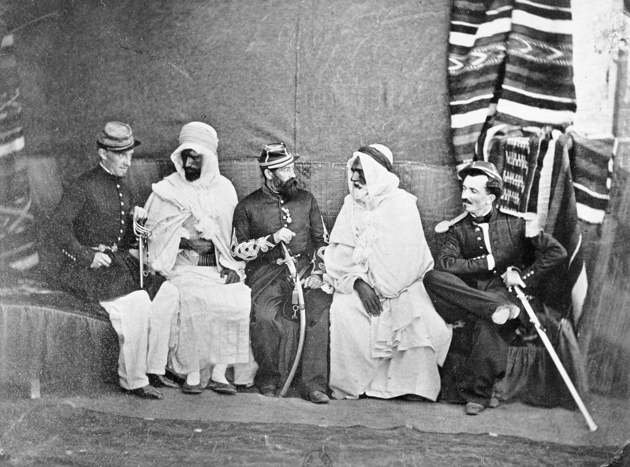 O Bureau Arabe de Oran, c.1860-70 de Jacques Antoine Moulin