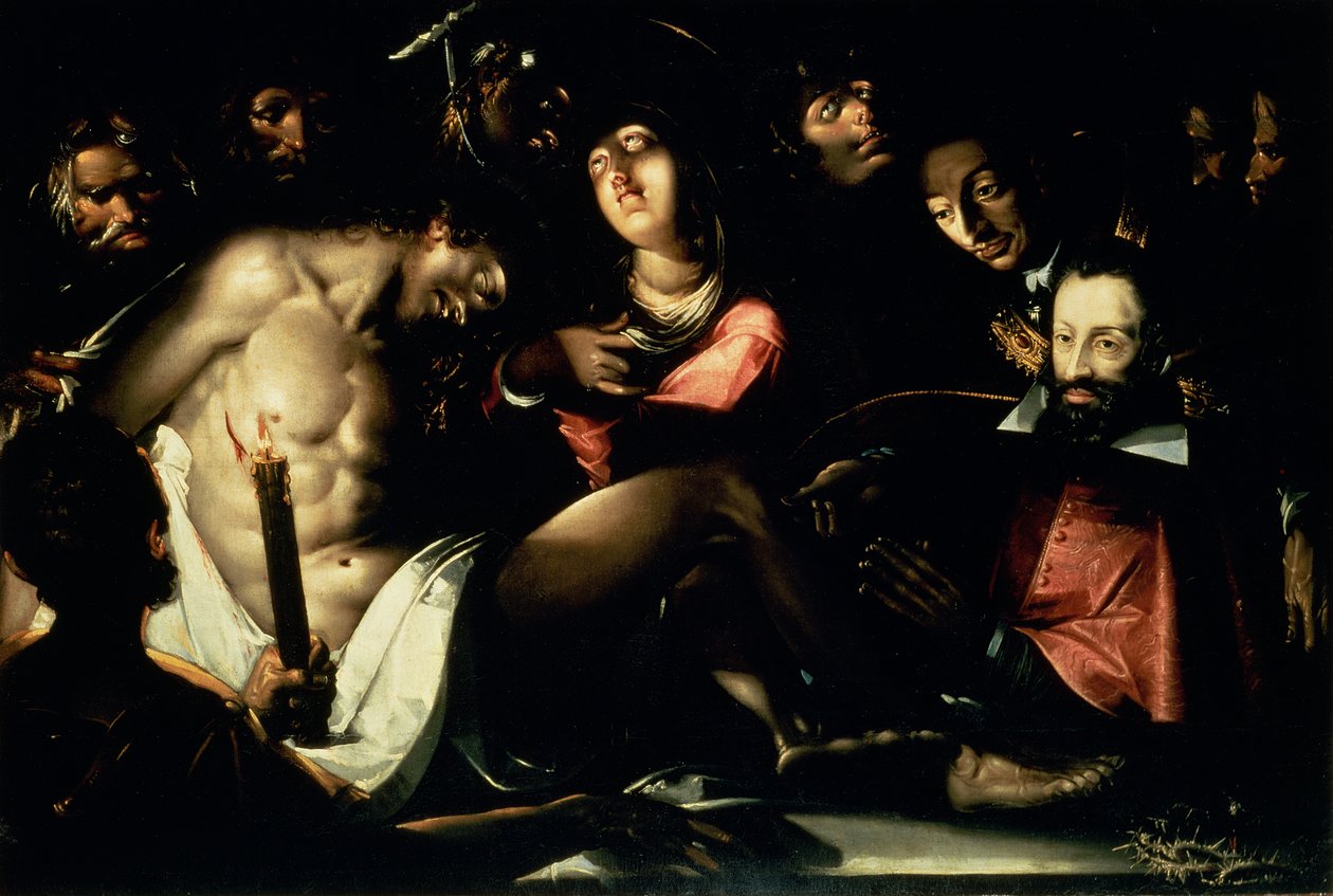 A Lamentação de Cristo, c.1616 de Jacques Bellange