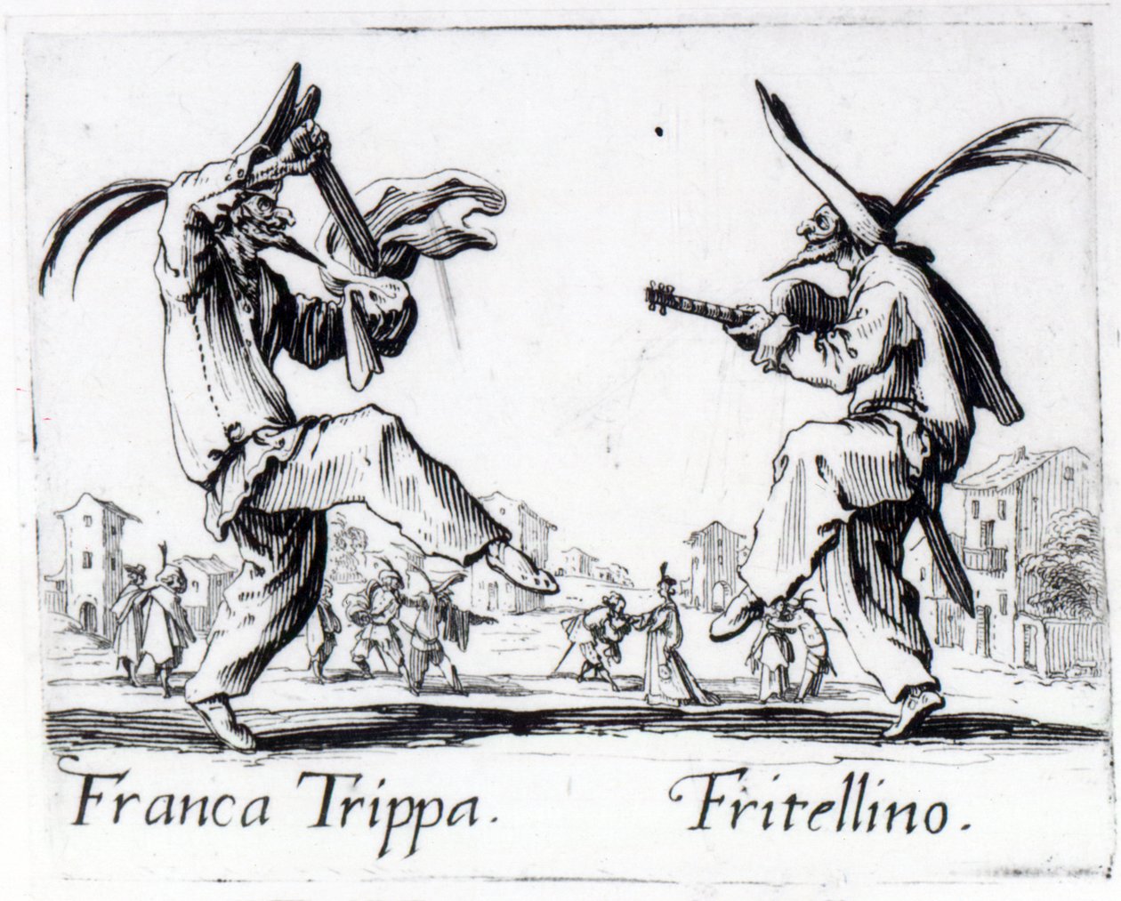 Balli de Sfessania, c.1622 de Jacques Callot