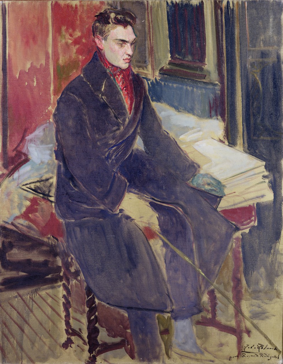 Retrato de Raymond Radiguet (1903-23) de Jacques Emile Blanche