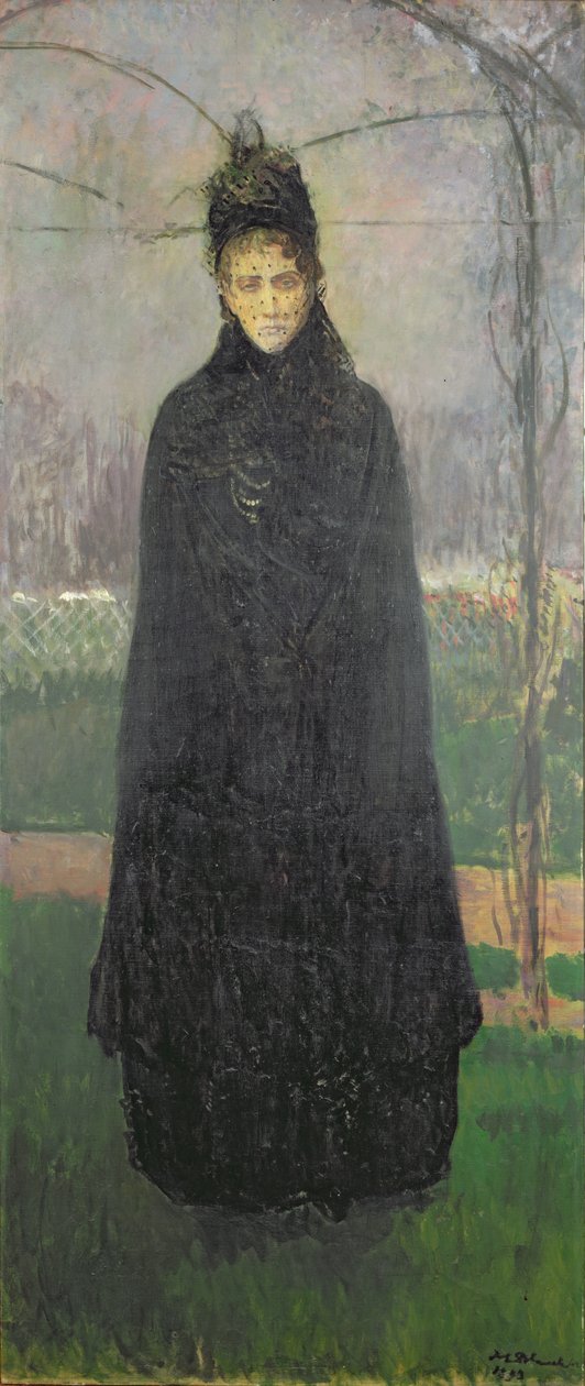 Virginia Oldoini (1837-1899) Condessa de Castiglione, memória de 1893, 1914 de Jacques Emile Blanche