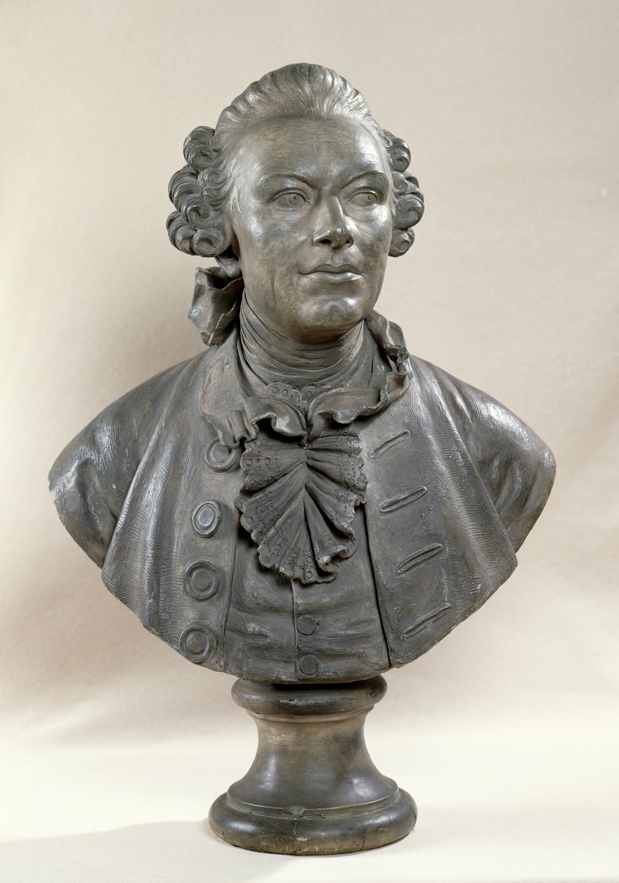 Busto de Johan Georg Wille (1715-1808) de Jacques Francois Joseph Saly