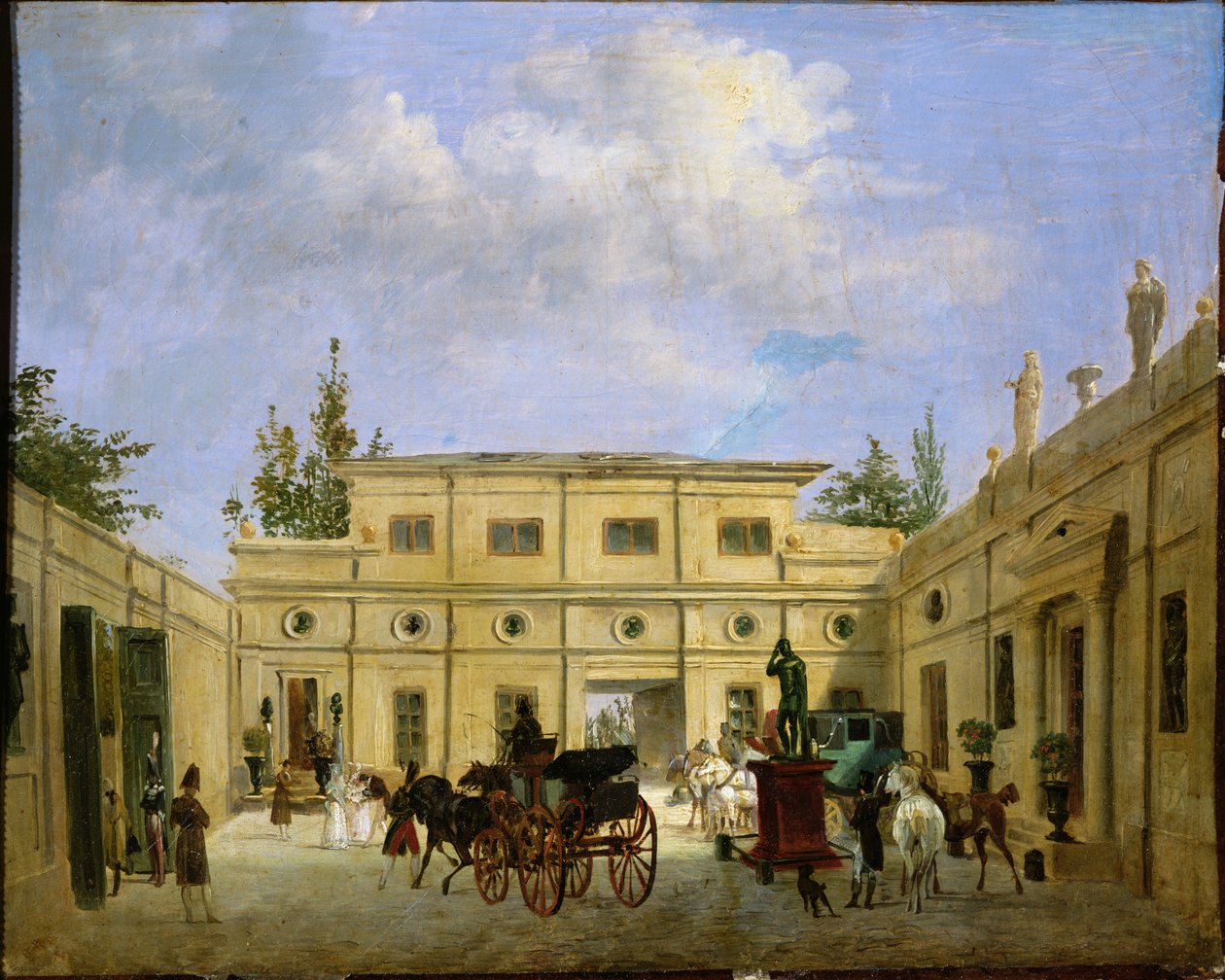 Vista, de, cite, Odiot de Jacques Francois Joseph Swebach