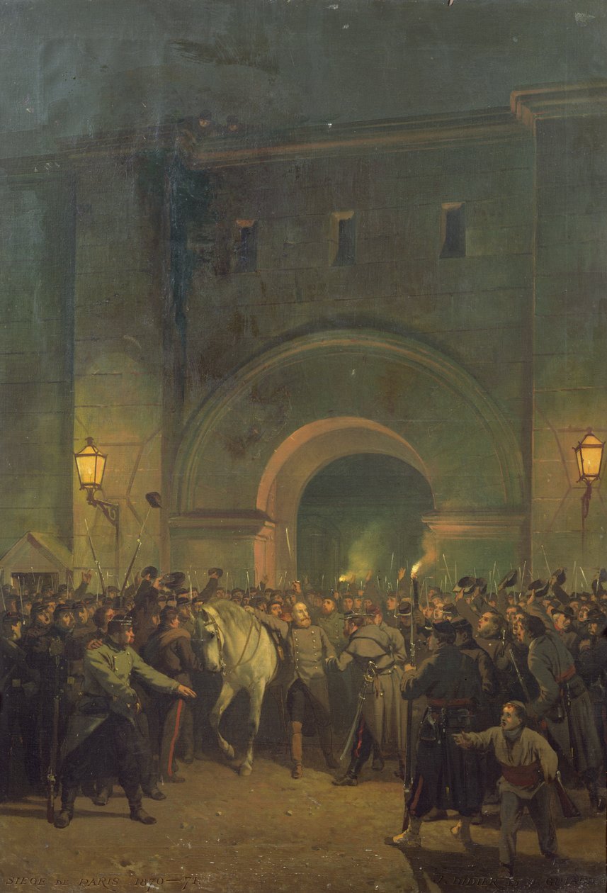 Libertação de Presos Políticos da Prisão de Mazas, 21 de janeiro de 1871 de Jacques Guiaud