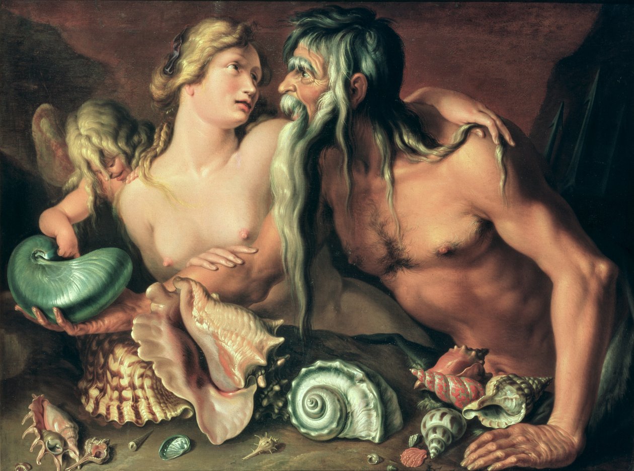 Netuno e Amphitrite de Jacques II de Gheyn