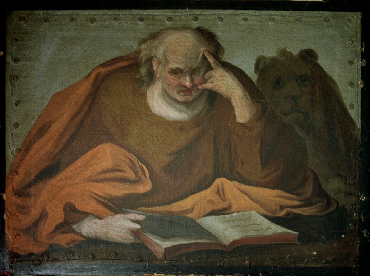São Marcos Evangelista, 1588 de Jacques II de Gheyn