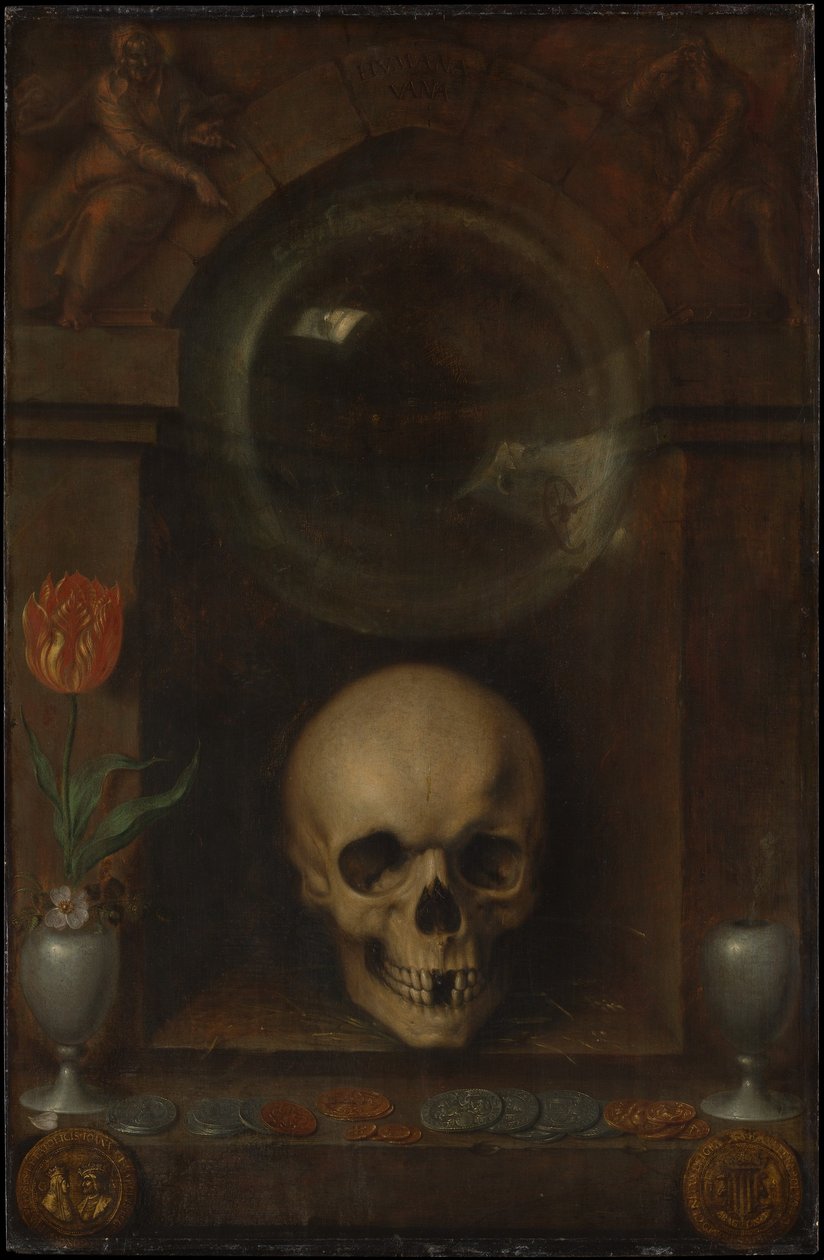 Vanitas ainda vida, 1603 de Jacques II de Gheyn
