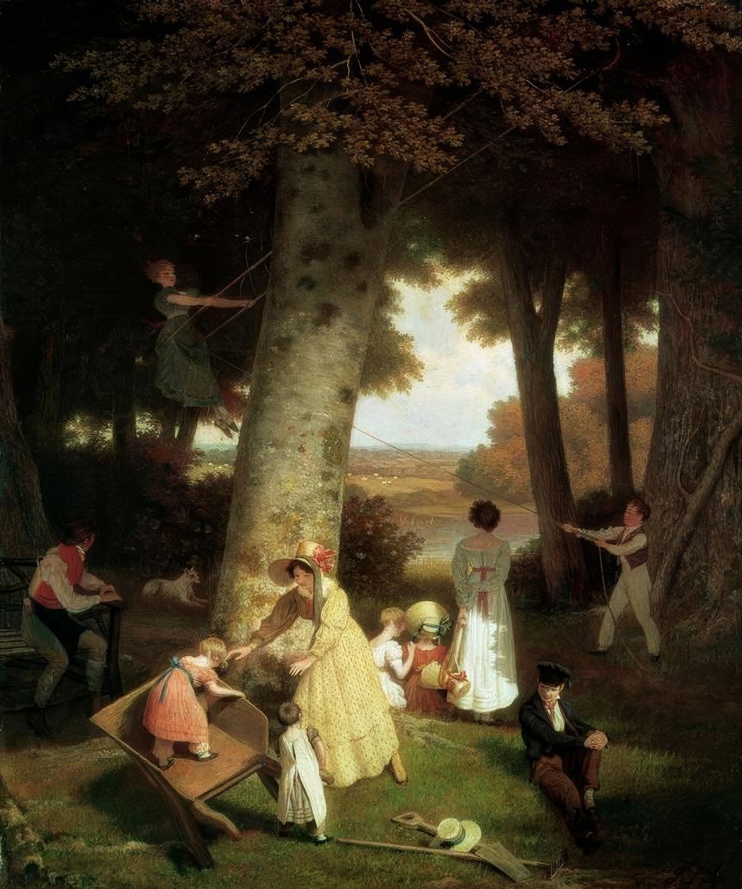 O Playground de Jacques Laurent Agasse