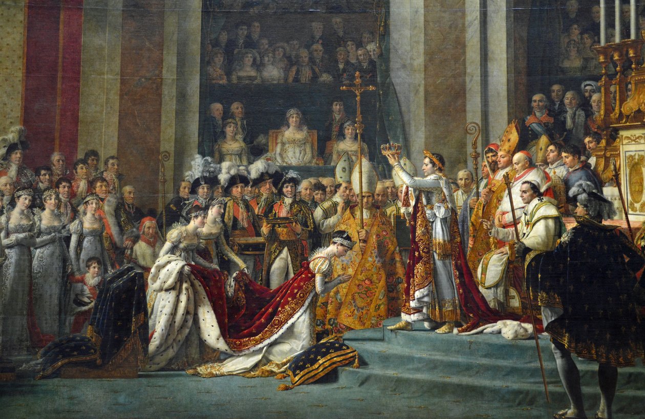 O Rito de Napoleão de Jacques Louis David