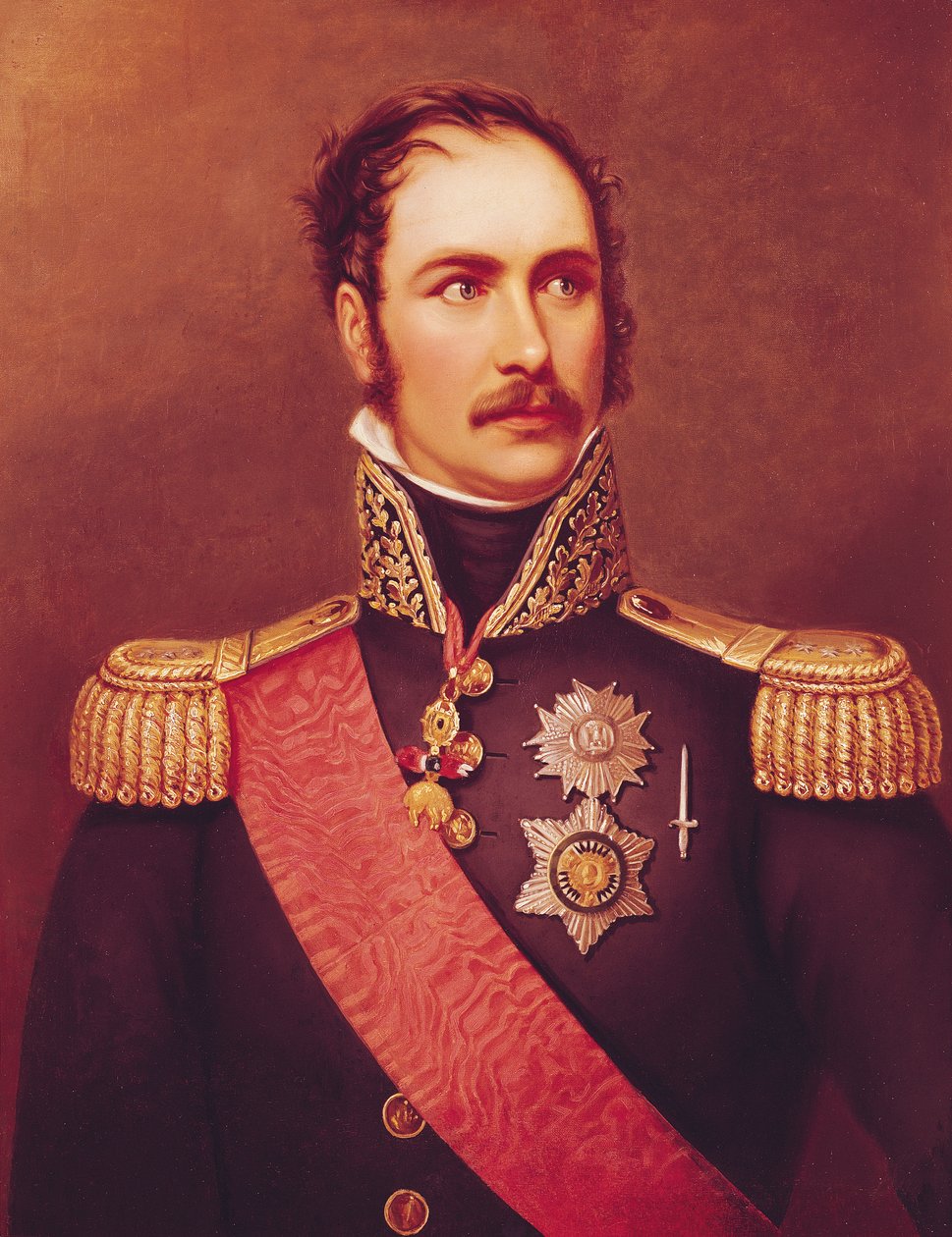 Retrato do Príncipe Eugênio de Beauharnais (1781-1824) Vice-rei da Itália e Duque de Leuchtenberg de Jacques Louis David