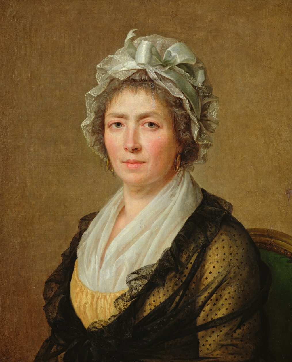 Retrato de uma mulher, ou a governanta dos filhos do artista de Jacques Louis David