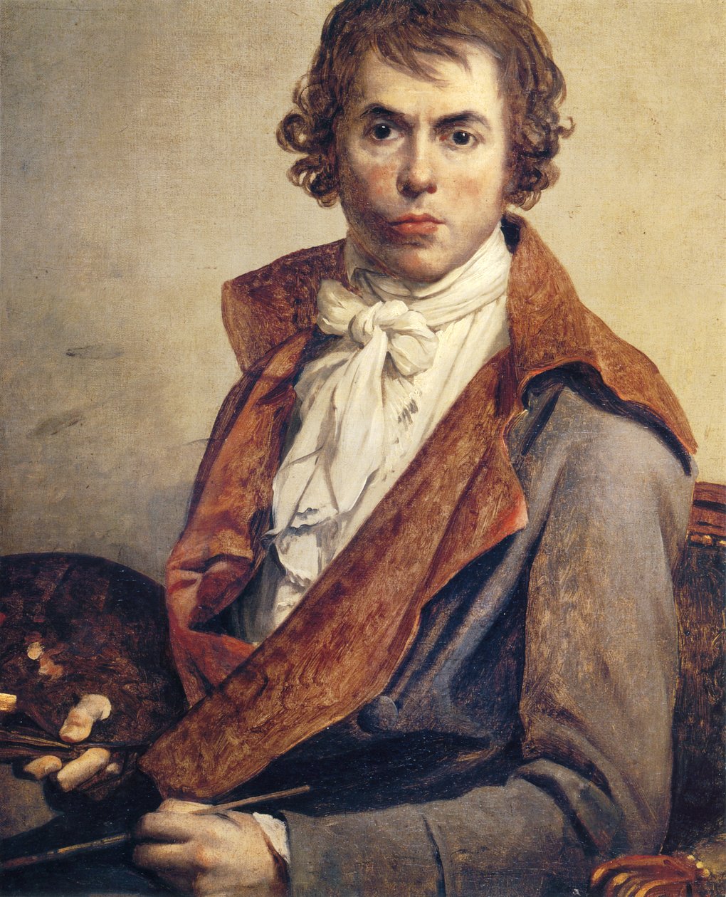 Auto-retrato de Jacques Louis David