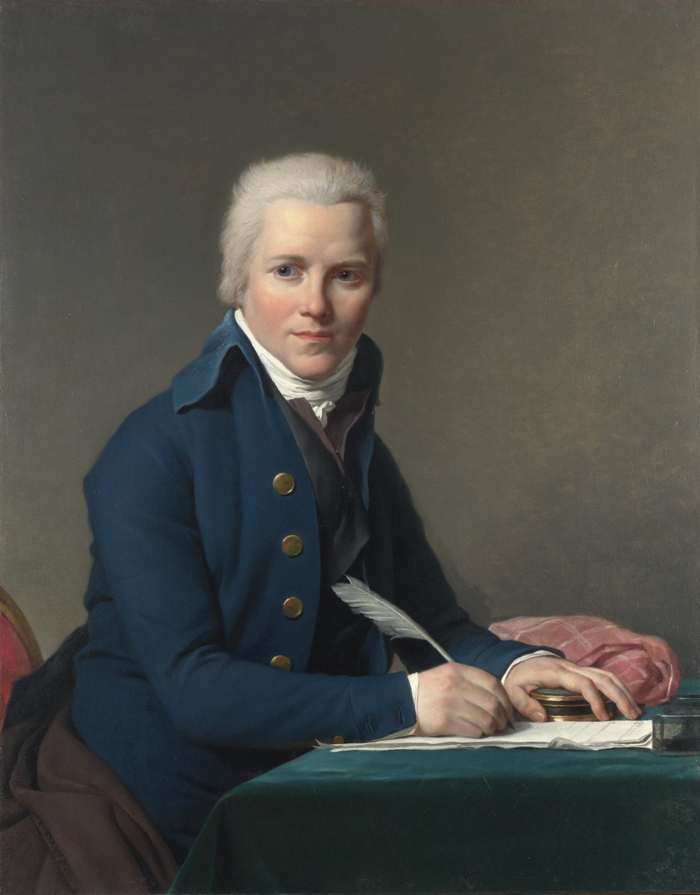 O enviado holandês em Paris Jacobus Blue de Jacques Louis David