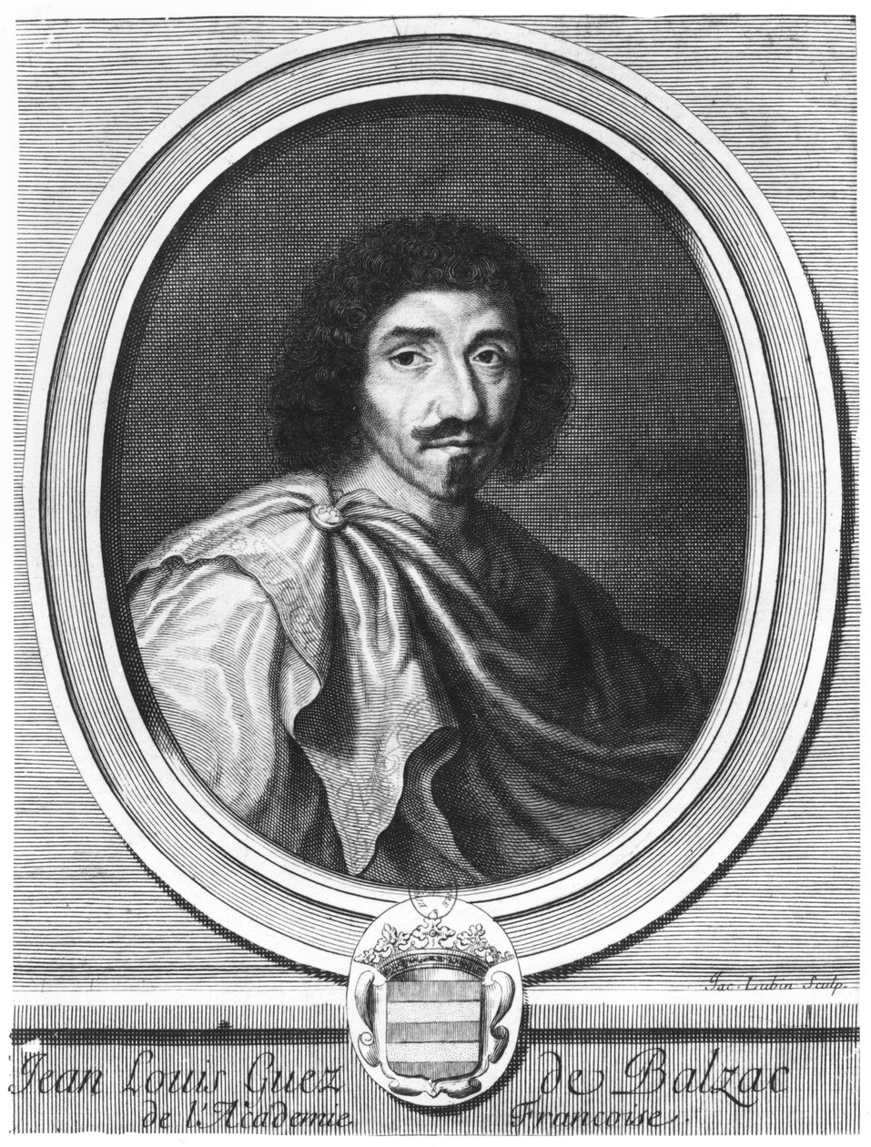 Jean Louis Guez de Balzac (1597-1654) de Jacques Lubin