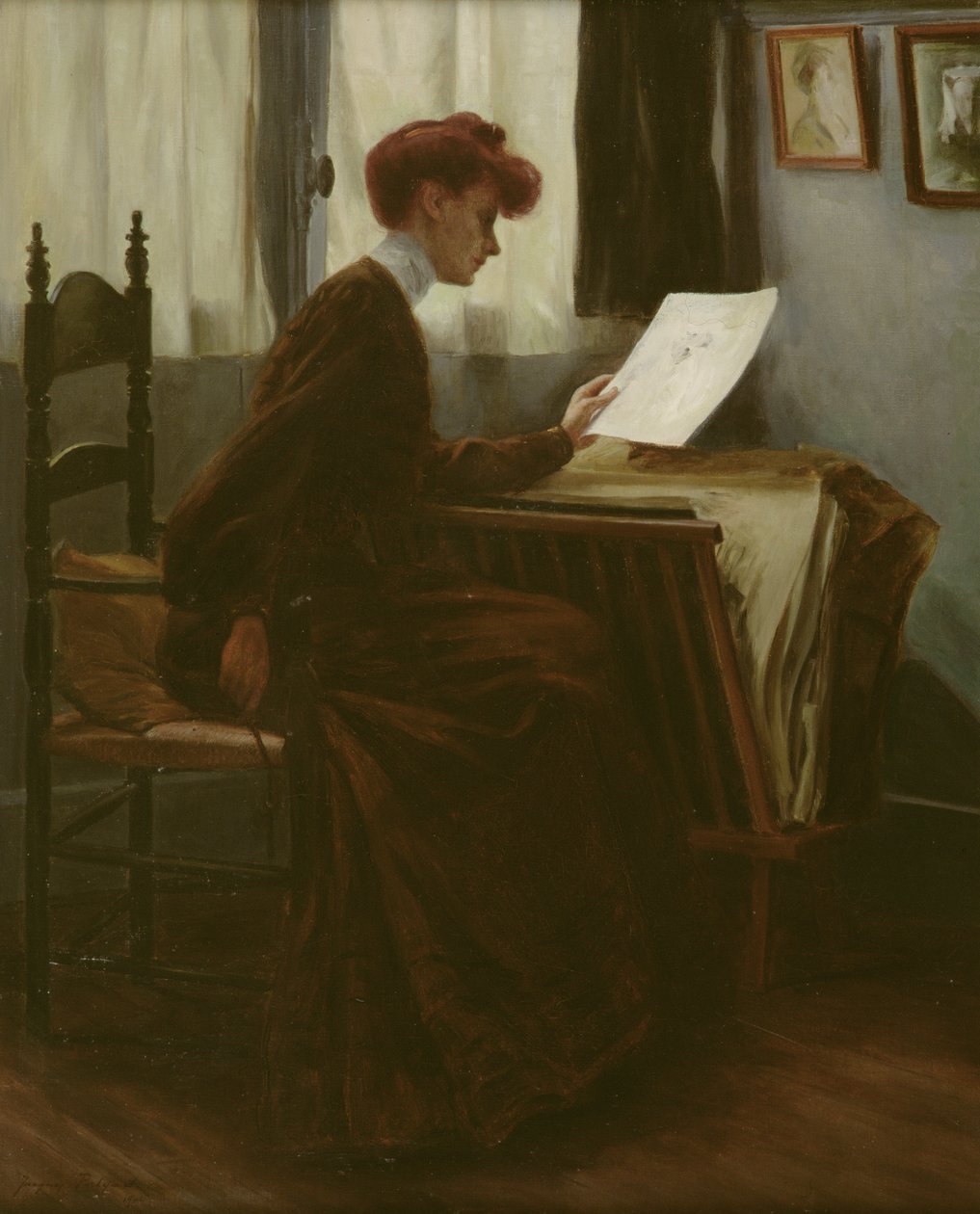 O amor dos desenhos, 1904 de Jacques Palyart