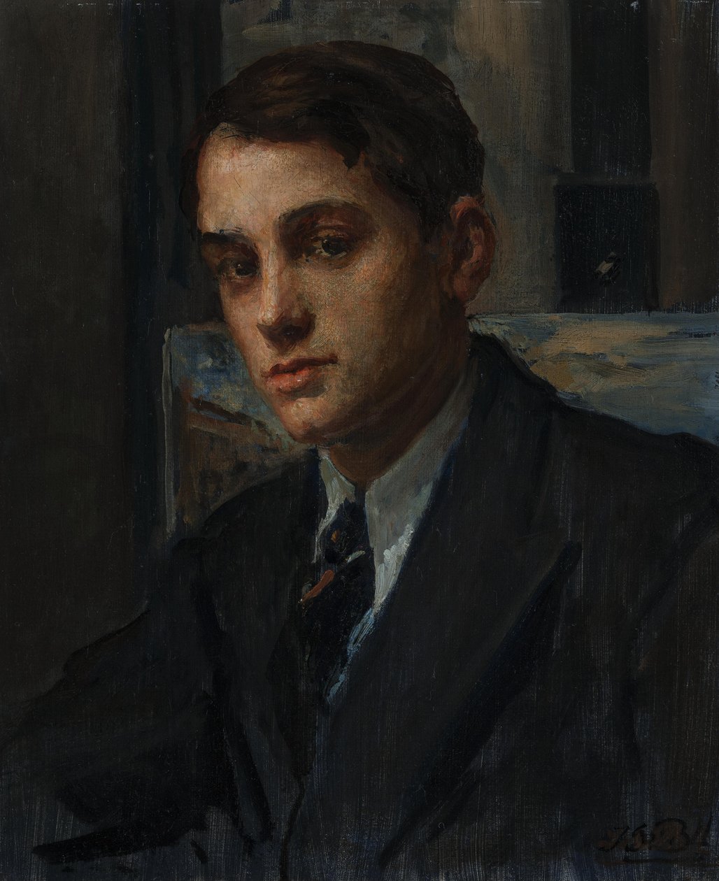 Retrato de Reynold ArnouldnFrancais: Retrato de Reynold Arnouldn de Jacques Emile Blanche