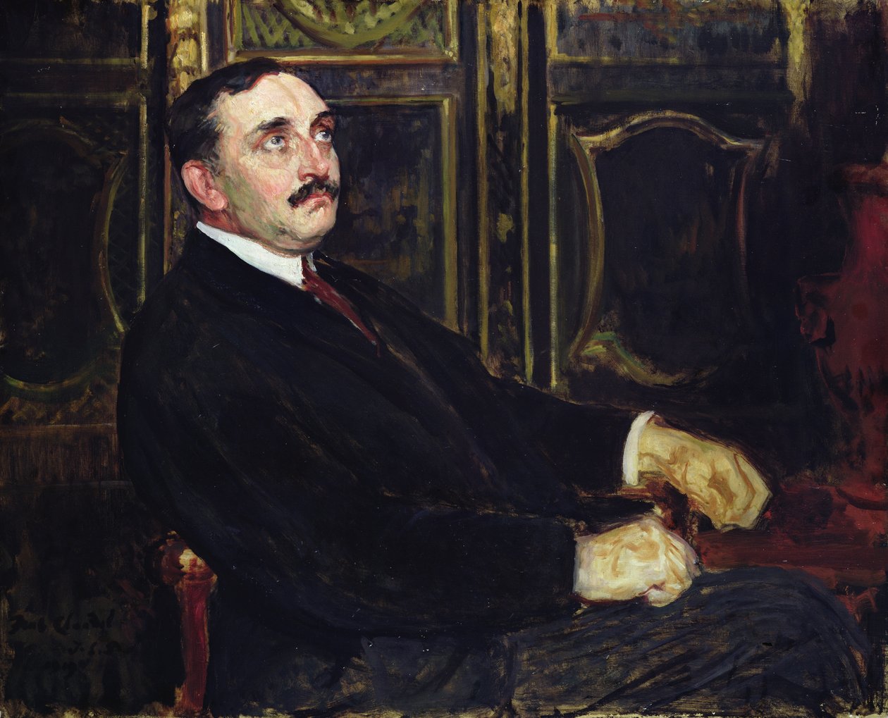 Paul Claudel (1868-1955) 1919 de Jacques Emile Blanche