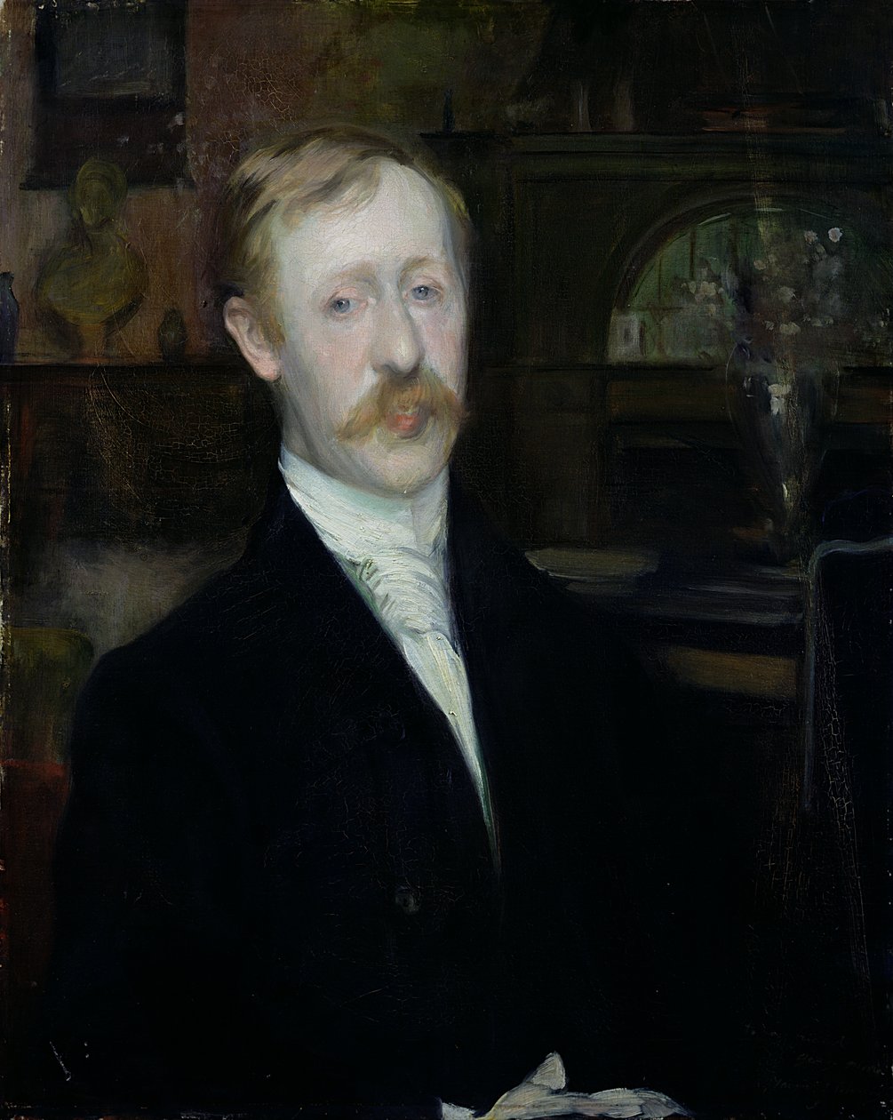 Retrato de George Moore (1852-1933) de Jacques Emile Blanche