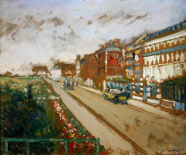 Dieppe, c.1920 (óleo sobre tela) de Jacques Emile Blanche