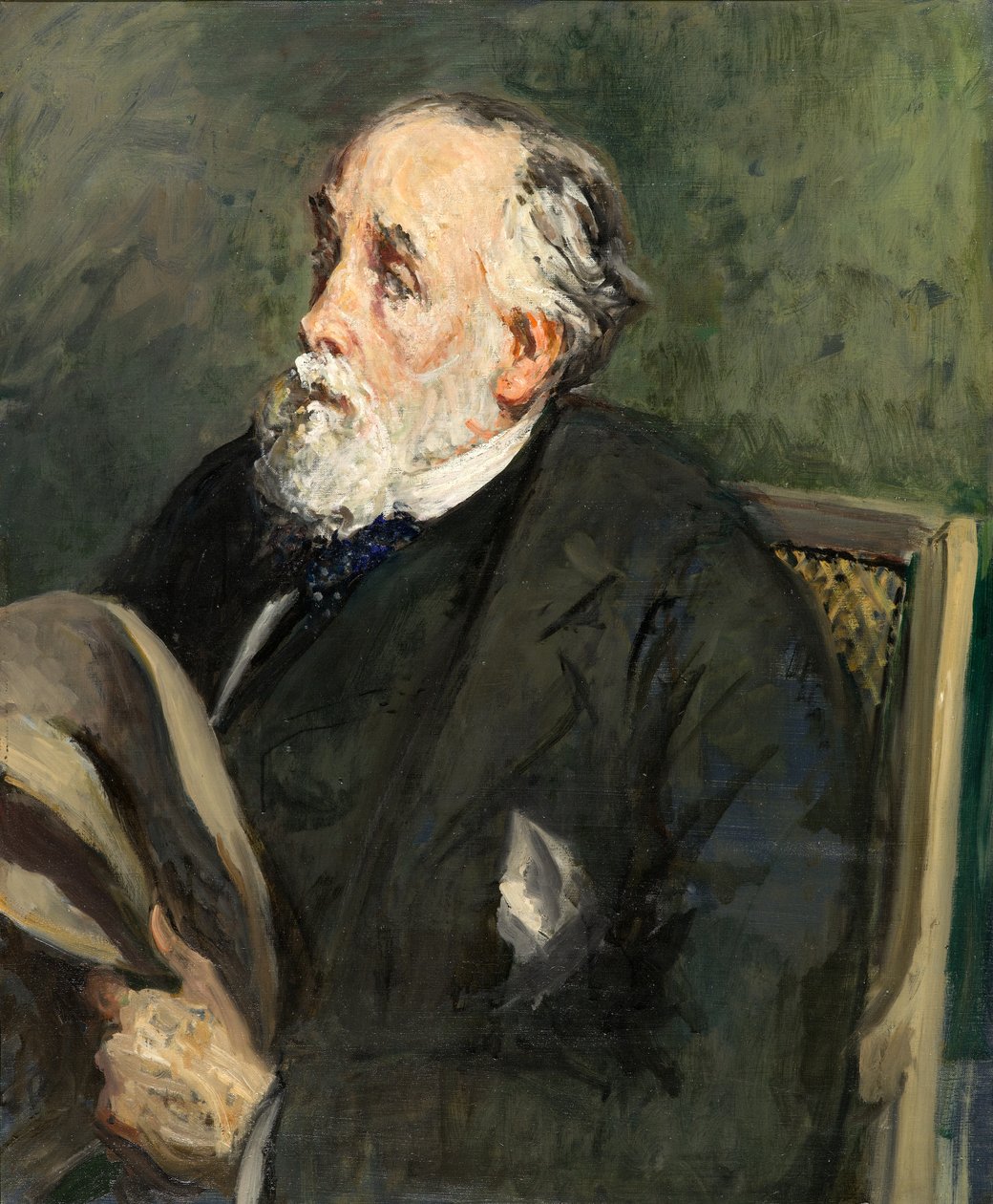 Retrato de Degas, por volta de 1903 (óleo sobre tela) de Jacques Emile Blanche