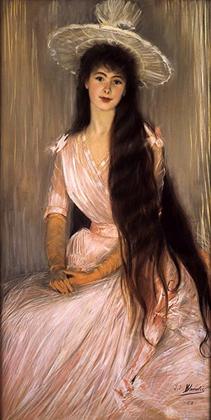 A Rosa Cor-de-Rosa de Jacques Emile Blanche