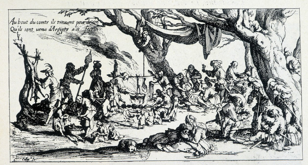 A partir da gravação de J. Callot de Jacques (after) Callot