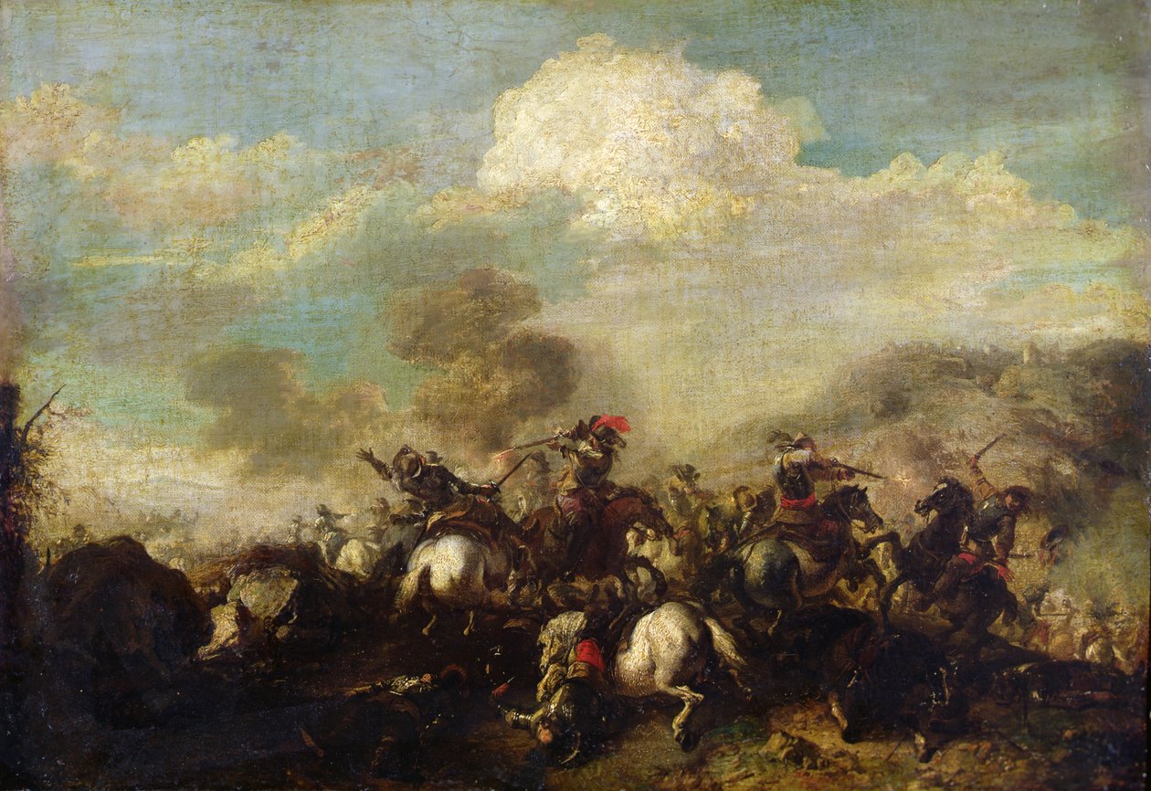 Combate da Cavalaria de Jacques 1621 76 Courtois