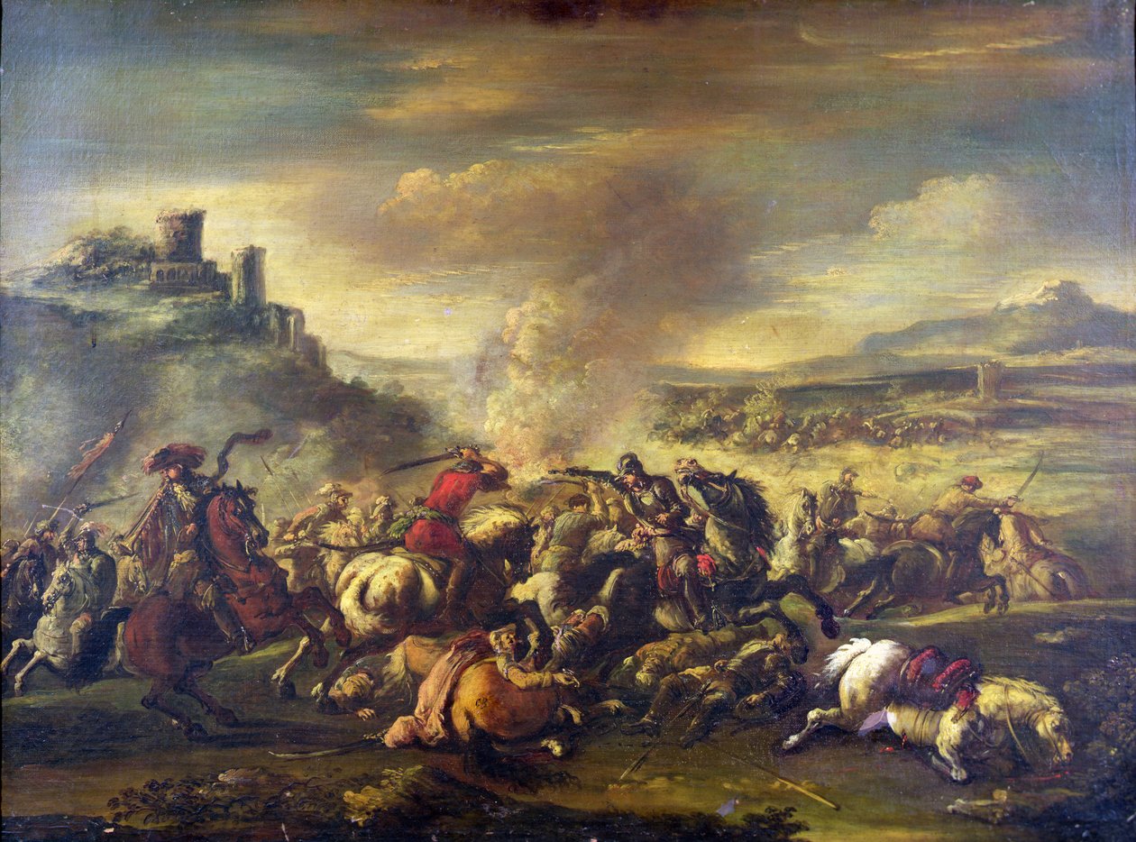 Combate da Cavalaria de Jacques 1621 76 Courtois