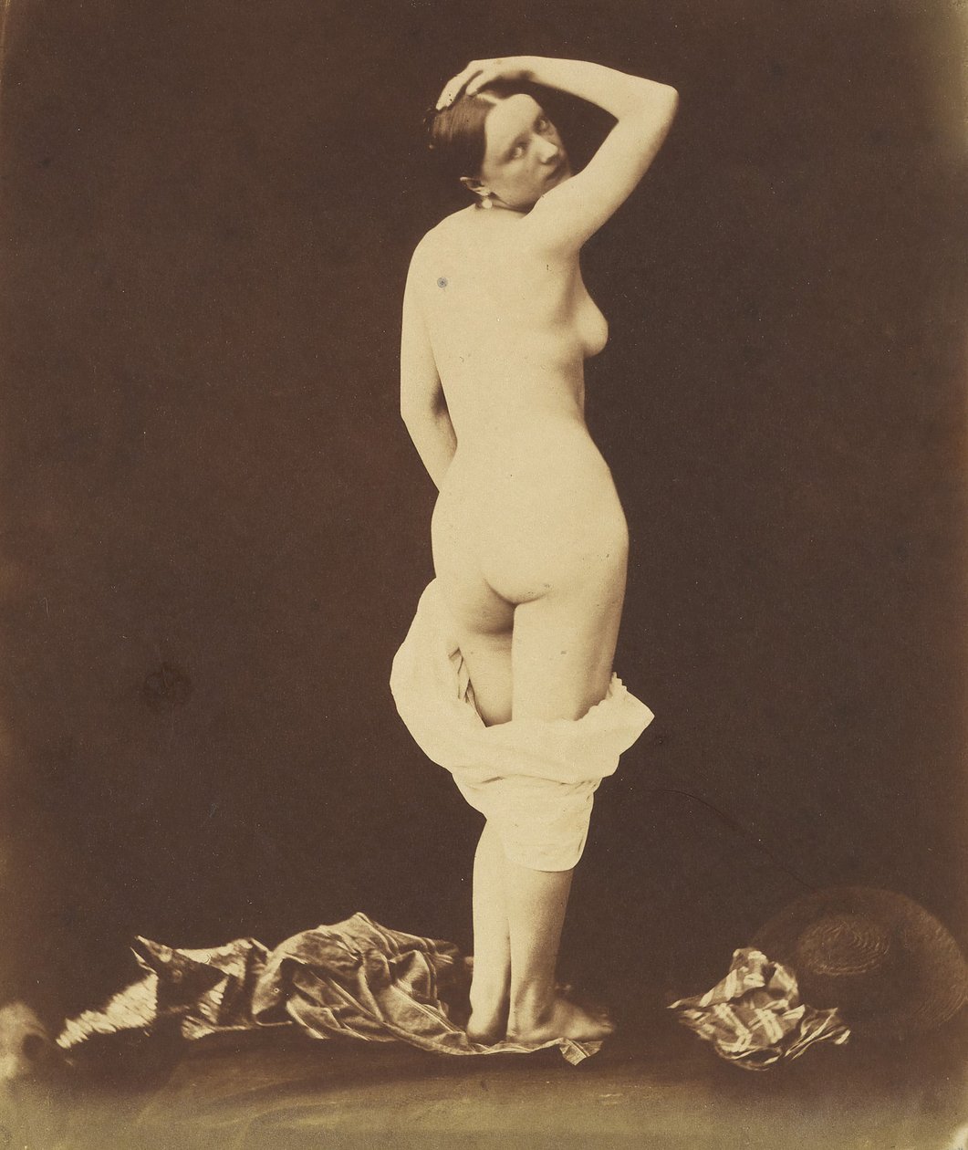 Nu, c. 1850. de Jacques Antoine Moulin