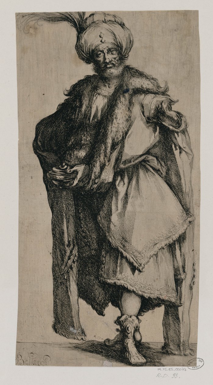Gaspard: continuação dos Três Reis Magos de Jacques Bellange