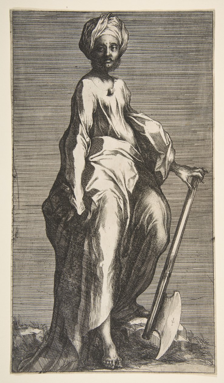 São Judas ou São Matias, 1595-1616. de Jacques Bellange