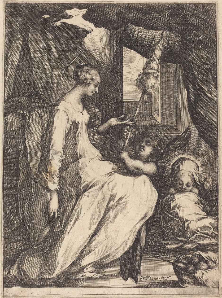 A Madona Girando de Jacques Bellange
